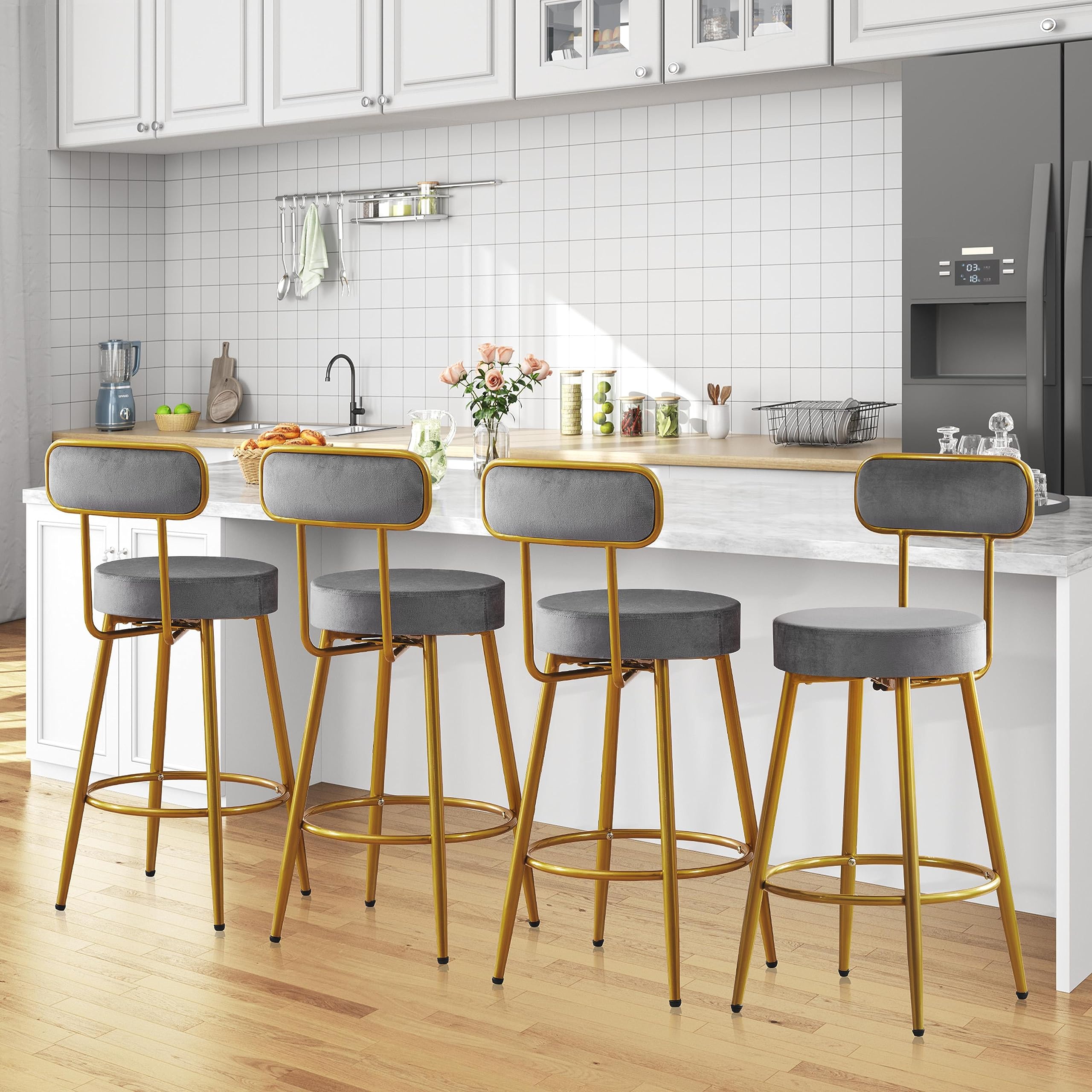 ★ Private Bar Counter Set Amazon.com: AIMEZO 4-Tier Home Bar Unit Bar Table Counter